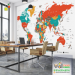 Wall Sticker  Printing and Pasting service in Dhaka BD